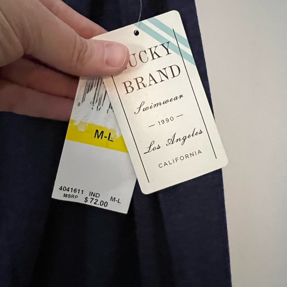 COPY - NWT Lucky Brand Shorts Jumper Navy - Picture 4 of 4